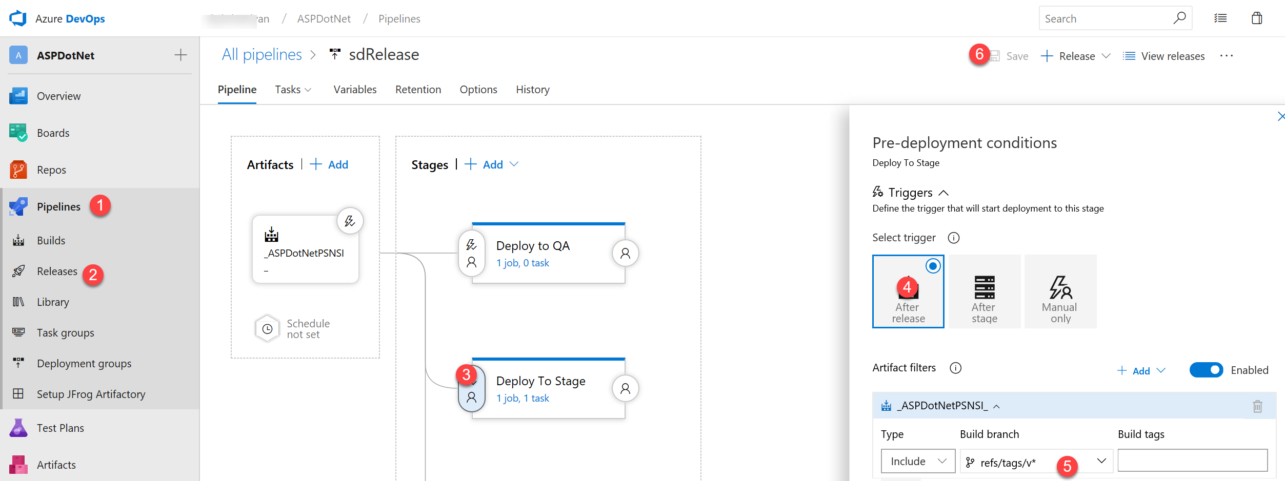 Stage Deployment